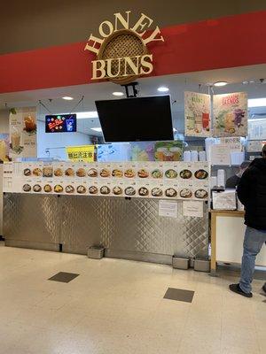 Honey Buns - extensive menu