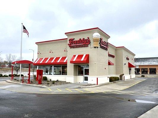 Restaurant Exterior and Drive-thru Lane