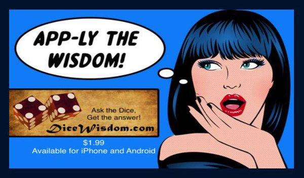 My app allows you to ask questions on your phone! www.dicewisdom.com