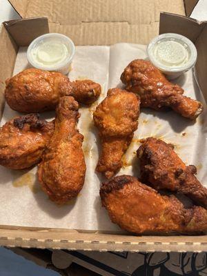 Not Wings. Buffalo Drumsticks! And why they were $15.50