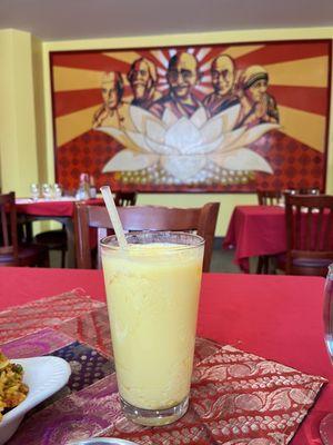 Mango lassi so refreshing