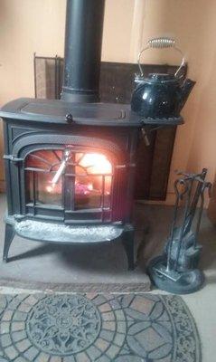 We install wood stoves, both free standing and inserts