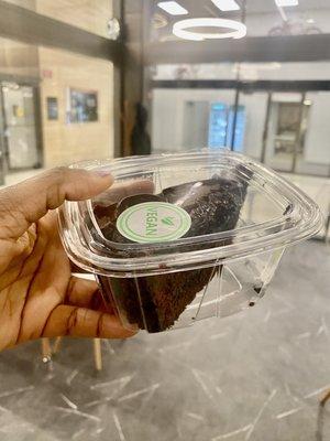 VEGAN Chocolate Cake, gluten free ($6.95) -- 12 January 2023