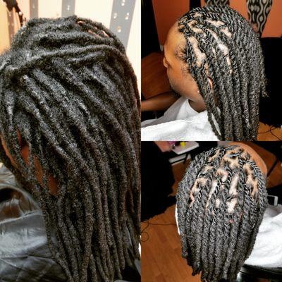 Wash, Retwist & Two Strand Twist