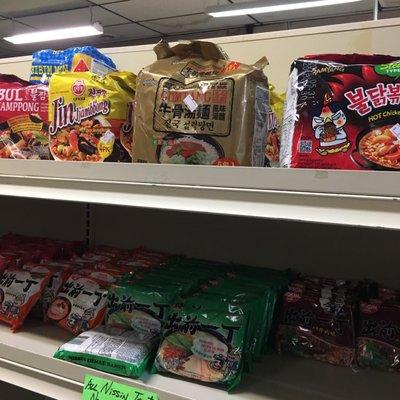 Ramen noodle selection