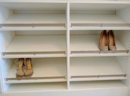 Tiered Shoe Rack