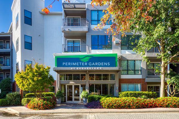 Perimeter Garden Apartments entrance