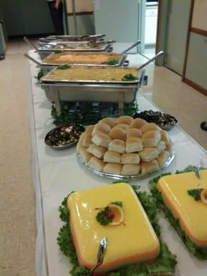 Wedding Buffet at the Berst Center