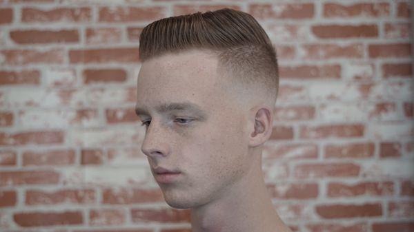 Skin fade combover done by @egz_cutz