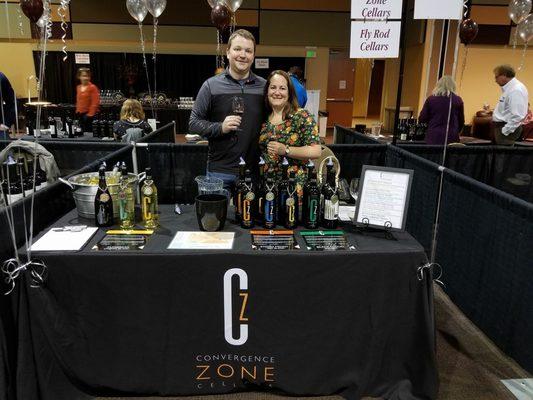 At the Tri-Cities Wine Festival