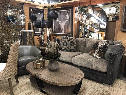 Showroom at Reno Tahoe Rustic Decor