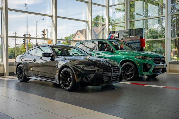 Captivating M Sport showroom!