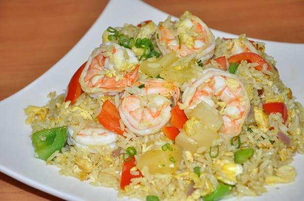 thai pinapple Shrimp Fired Rice