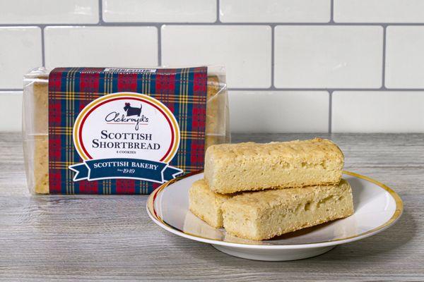 Traditional Shortbread: https://ackroydsbakery.com/products/ackroyds-traditional-scottish-shortbread