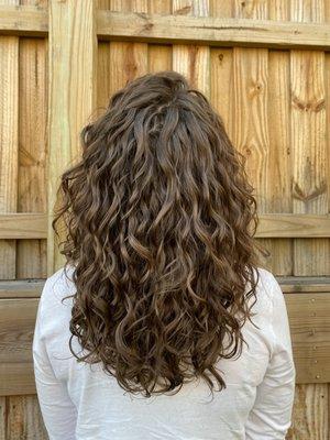 Ammonia free volume perm