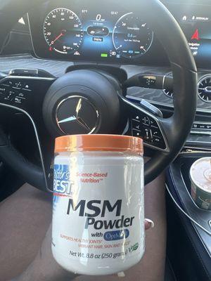 MSM POWDER!