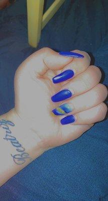 Blue set