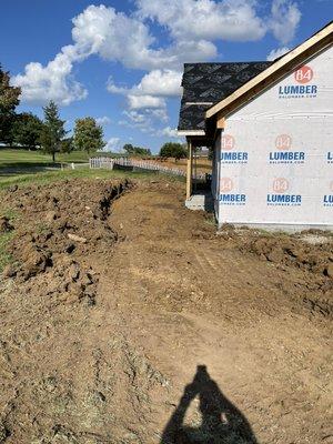 Excavation in Georgetown