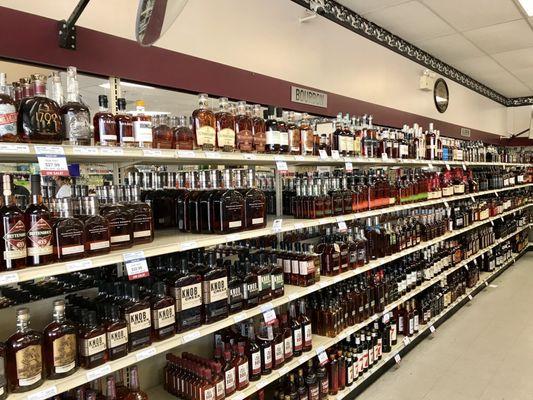 Bourbon aisle