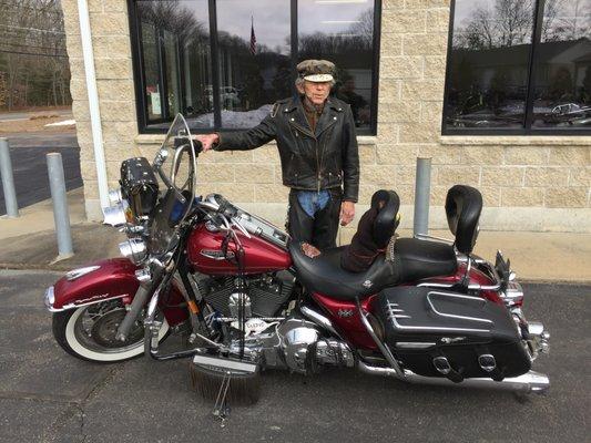 One of our best customers still riding daily since 1954