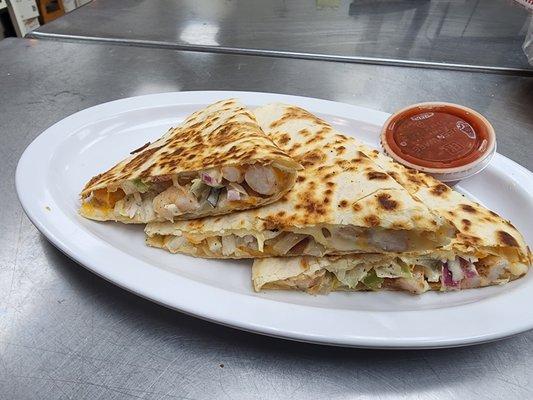 Shrimp Quesadillas