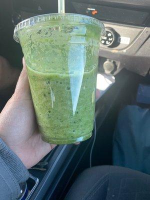 Special blended juice.. (apple, celery, kale, cucumber)