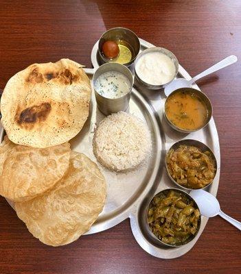 Veggie thali