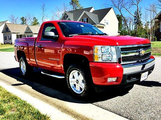 The Peoples Choice for Onsite Auto Detailing, Silverado Platinum Interior and Exterior Detail