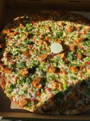 Chicken Tikka Masala Pizza