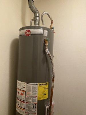 Rheem water heater