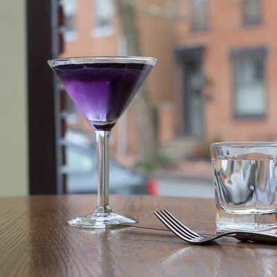 Lavender martini! Delicious