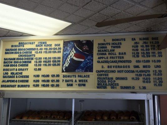 Menu Board