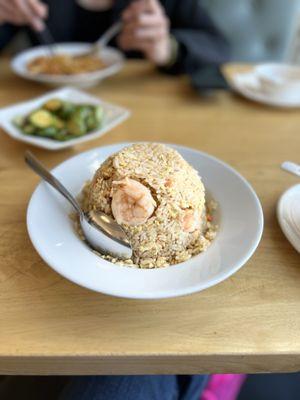 Shrimp fried rice