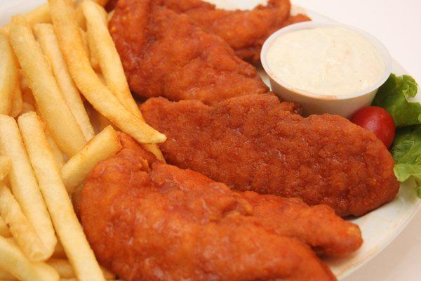 Our chicken fingers. What is your favorite sauce?