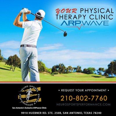 ARPwave clinic San Antonio, TX. Call Neuro Sports Performance and Rehab: 210-802-7760.