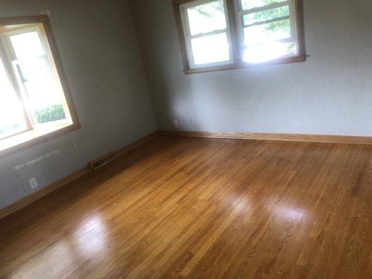 Clean Living Room