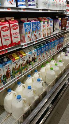 Dairy section