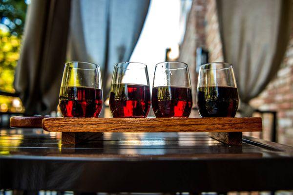 Wine Flights available on Wednesdays! Taste them all!