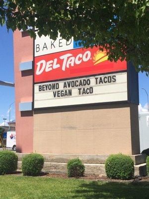 The beyond avocado taco is so good!