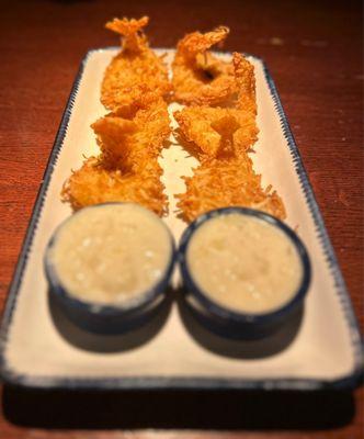 Coconut shrimp delicious!