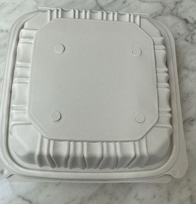 Container food was placed in