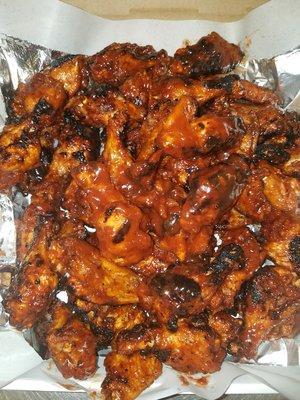 BBQ wings off the pitt