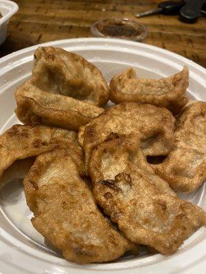 Pan fried Dumplings