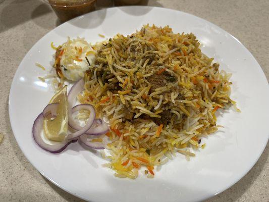 Natukodi Biryani