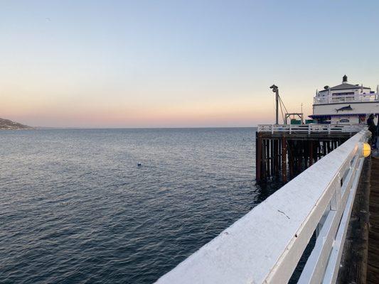 Look left side of pier