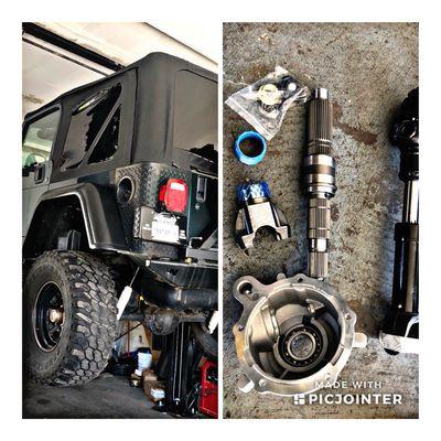 New rear drive shaft and joke eliminator, Jeep 2006 no more vibration