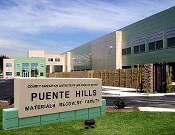 Puente Hills Materials Recovery Facility from Workman Mill Road