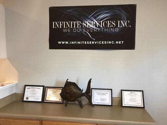 Notary Needed or Taxes need preparing?  Give Infinite Services Inc. a call!