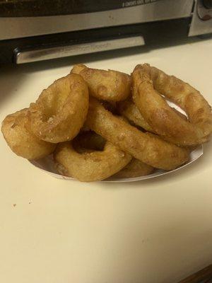 Side of Onion Rings; $5.50