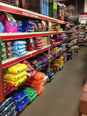 Dog food...lots of good stuff.